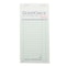 National Checking Company 1 Part 16 Line Board Green Guest Check, PK2500 G7000 - alternate 7